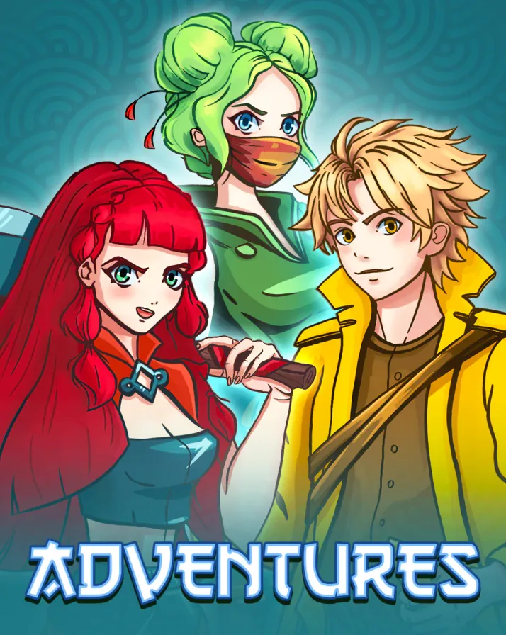 Adventures key art by BGaming