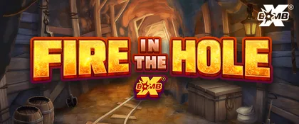 Fire In The Hole key art by Nolimit City
